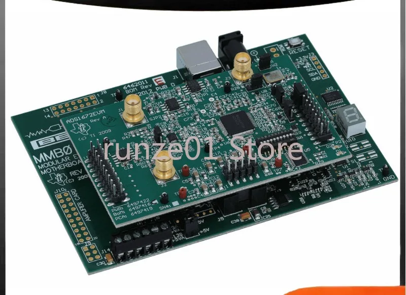 Stock ADS1672EVM-PDK ADS1672 Performance Demonstration kit bottom board development board
Stock ADS1672EVM-PDK ADS1672 Performance Demonstration kit bottom board development board