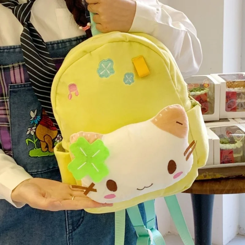 Masyumaro Fluffy Fuwa Nyanko Cat рюкзак сумка аниме милый плюшевый школьный рюкзак пенал детские подарки на день рождения на заказ
Masyumaro Fluffy Fuwa Nyanko Cat рюкзак сумка аниме милый плюшевый школьный рюкзак пенал детские подарки на день рождения на заказ