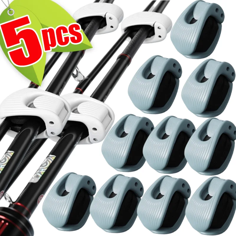 Fishing Rod Storage Artifact Binder Clip Multi Functional Anti-Scratch Rod Universal Holder Double Lock for Lure Fishing Tools
Fishing Rod Storage Artifact Binder Clip Multi Functional Anti-Scratch Rod Universal Holder Double Lock for Lure Fishing Tools