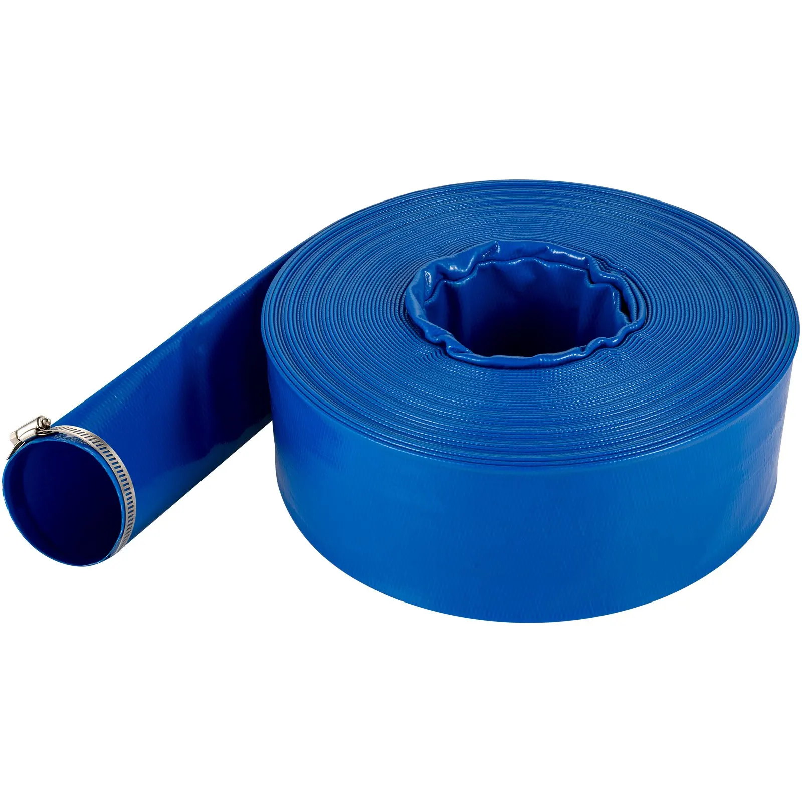Discharge Hose, 3 X 105, PVC Lay Flat Hose, Heavy Duty Backwash Drain Hose With Clamps, Weather-proof Burst-proof, Ideal For
Discharge Hose, 3 X 105, PVC Lay Flat Hose, Heavy Duty Backwash Drain Hose With Clamps, Weather-proof Burst-proof, Ideal For