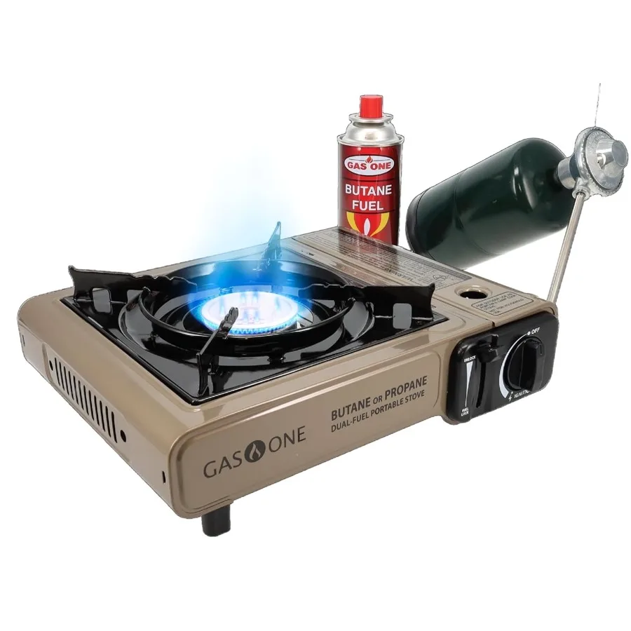 GasOne Butane or Propane Camping Stoves
GasOne Butane or Propane Camping Stoves