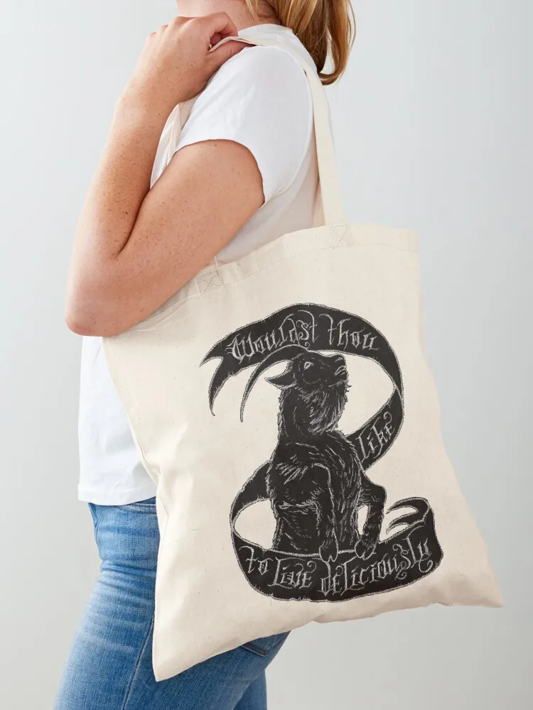 Black Phillip Tote Bag bag for beach large size bags Lady bag tote university
Black Phillip Tote Bag bag for beach large size bags Lady bag tote university