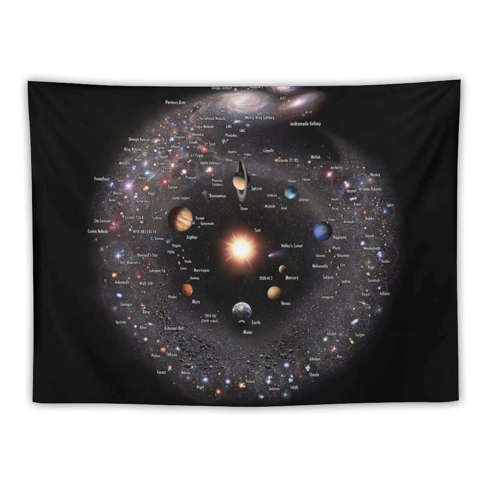MILKY WAY GALAXY Annotated (Fish Eye Log-View!) Tapestry Wall Mural Bedroom Decor Room Decoration Accessories Tapestry
MILKY WAY GALAXY Annotated (Fish Eye Log-View!) Tapestry Wall Mural Bedroom Decor Room Decoration Accessories Tapestry
