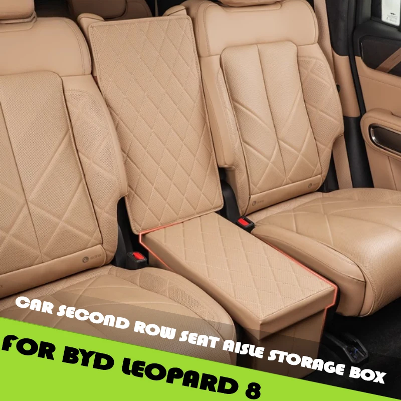 Car Second Row Seat Aisle Storage Box Fit for BYD Leopard 8 Modified Auto Seat Middle Belt Backrest Storage Box Upgrade Parts
Car Second Row Seat Aisle Storage Box Fit for BYD Leopard 8 Modified Auto Seat Middle Belt Backrest Storage Box Upgrade Parts