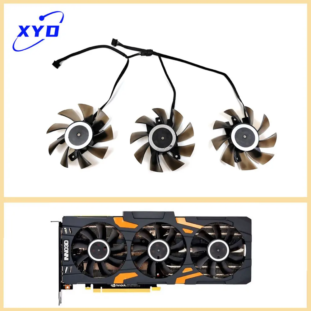 CF-12815S RTX2070 RTX2080 For Inno3D RTX 2080 2080Ti 2070 SUPER Gaming OC X3 Graphics Card Fan Replace
CF-12815S RTX2070 RTX2080 For Inno3D RTX 2080 2080Ti 2070 SUPER Gaming OC X3 Graphics Card Fan Replace