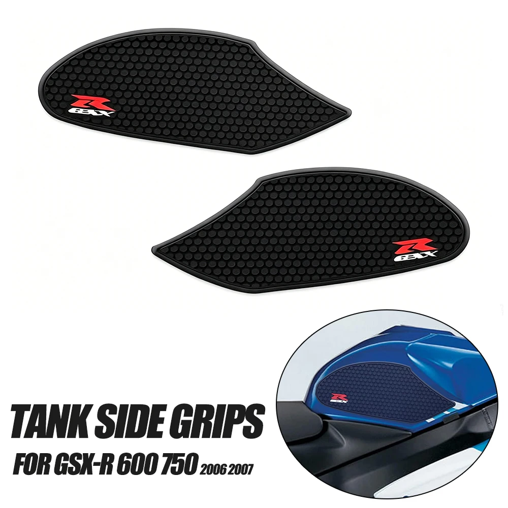 Motorcycle Side Decal Gas Knee Grip Protector Glue For GSXR600 GSXR750 GSX-R 600 750 2006 2007
Motorcycle Side Decal Gas Knee Grip Protector Glue For GSXR600 GSXR750 GSX-R 600 750 2006 2007