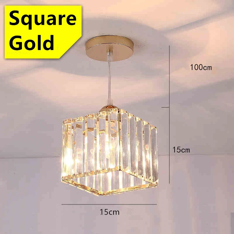 LED Creative Personality Crystal Ceiling Lamp Bedroom Restaurant Modern Simple Corridor Entrance European Style Small Chandelier
LED Creative Personality Crystal Ceiling Lamp Bedroom Restaurant Modern Simple Corridor Entrance European Style Small Chandelier