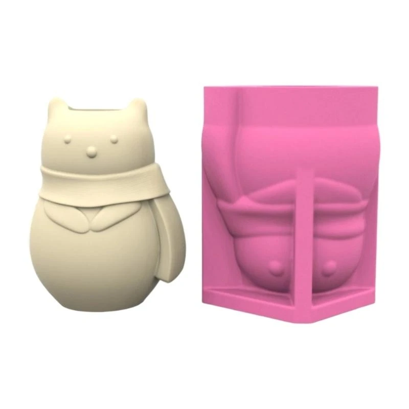 .D0LC Силиконовая плантатор Плесень Цветчатая плесени 3D медведь носить форму шарфа для крафта
.D0LC Силиконовая плантатор Плесень Цветчатая плесени 3D медведь носить форму шарфа для крафта
