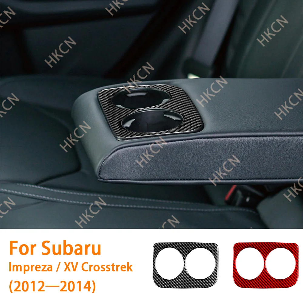 Carbon Fiber Rear Cup Holder Panel Car Interior Accessories Cover Sticker For Subaru Impreza 2012—2016 XV Crosstrek 2013—2017
Carbon Fiber Rear Cup Holder Panel Car Interior Accessories Cover Sticker For Subaru Impreza 2012—2016 XV Crosstrek 2013—2017