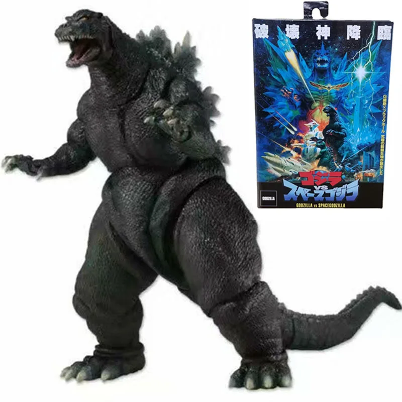 Фигурки героев фильма «король монстров», 17 см, Godzilla 1994, движущиеся игрушки из ПВХ
Фигурки героев фильма «король монстров», 17 см, Godzilla 1994, движущиеся игрушки из ПВХ