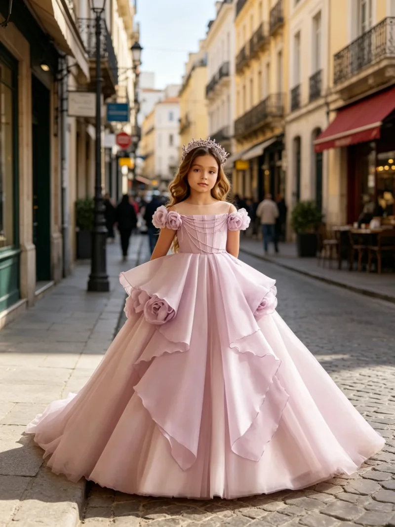Custom JDY High Flower Girl Dress Wedding Party Gown Birthday Pageant Dress for Kids Formal Evening Party Gown فساتين اطفال
Custom JDY High Flower Girl Dress Wedding Party Gown Birthday Pageant Dress for Kids Formal Evening Party Gown فساتين اطفال