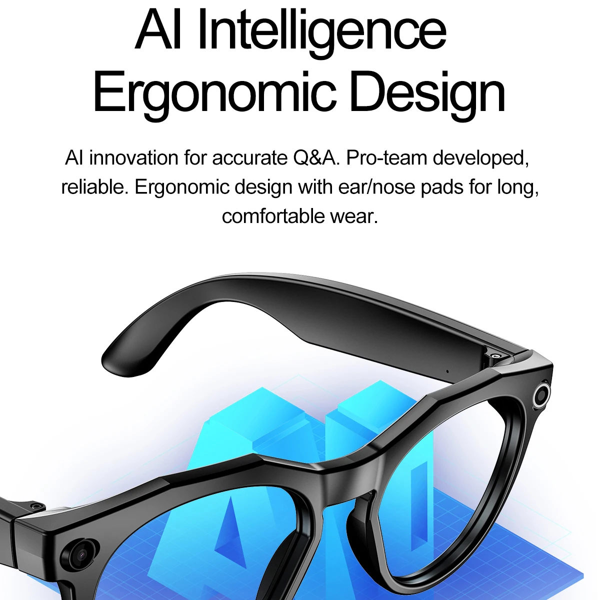 2026 New 8K HD AI Smart Glasses Men ChatGPT 800MP Camera WiFiBluetooth Call AI Translation Voice Assistant Sunglasses W611 Women
2026 New 8K HD AI Smart Glasses Men ChatGPT 800MP Camera WiFiBluetooth Call AI Translation Voice Assistant Sunglasses W611 Women