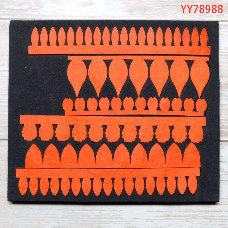 Flowers Mold Knife Model YY78988 Is Suitable for All Cutting Machines on The Market Die Cuts
Flowers Mold Knife Model YY78988 Is Suitable for All Cutting Machines on The Market Die Cuts