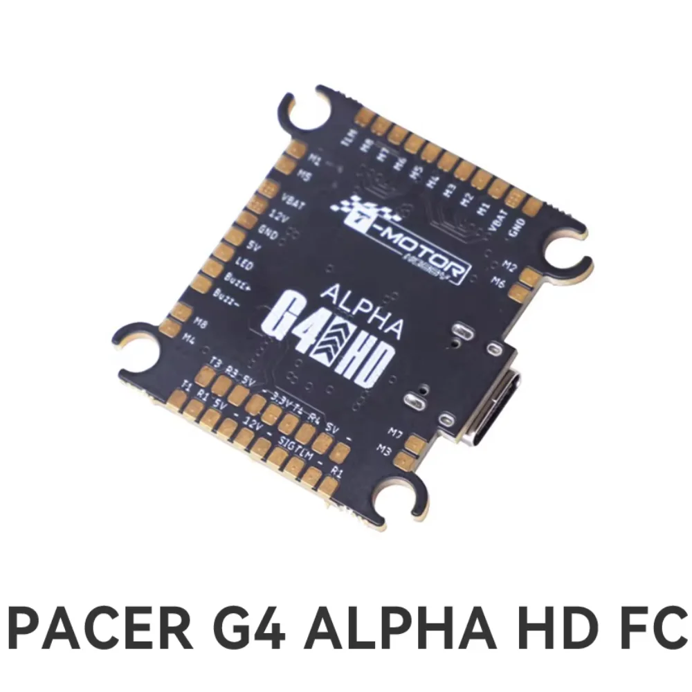 T-MOTOR FC Pacer G4 Alpha HD Fight Controller Высокая устойчивость полета Поддержка протокола DSHOT2400 для самолета-дрона Quadcopte
T-MOTOR FC Pacer G4 Alpha HD Fight Controller Высокая устойчивость полета Поддержка протокола DSHOT2400 для самолета-дрона Quadcopte
