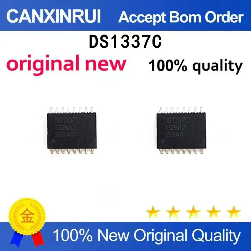 (5-100 pieces)Brand new original DS1337C DS1337 patch SOP16 clock IC real-time chip
(5-100 pieces)Brand new original DS1337C DS1337 patch SOP16 clock IC real-time chip