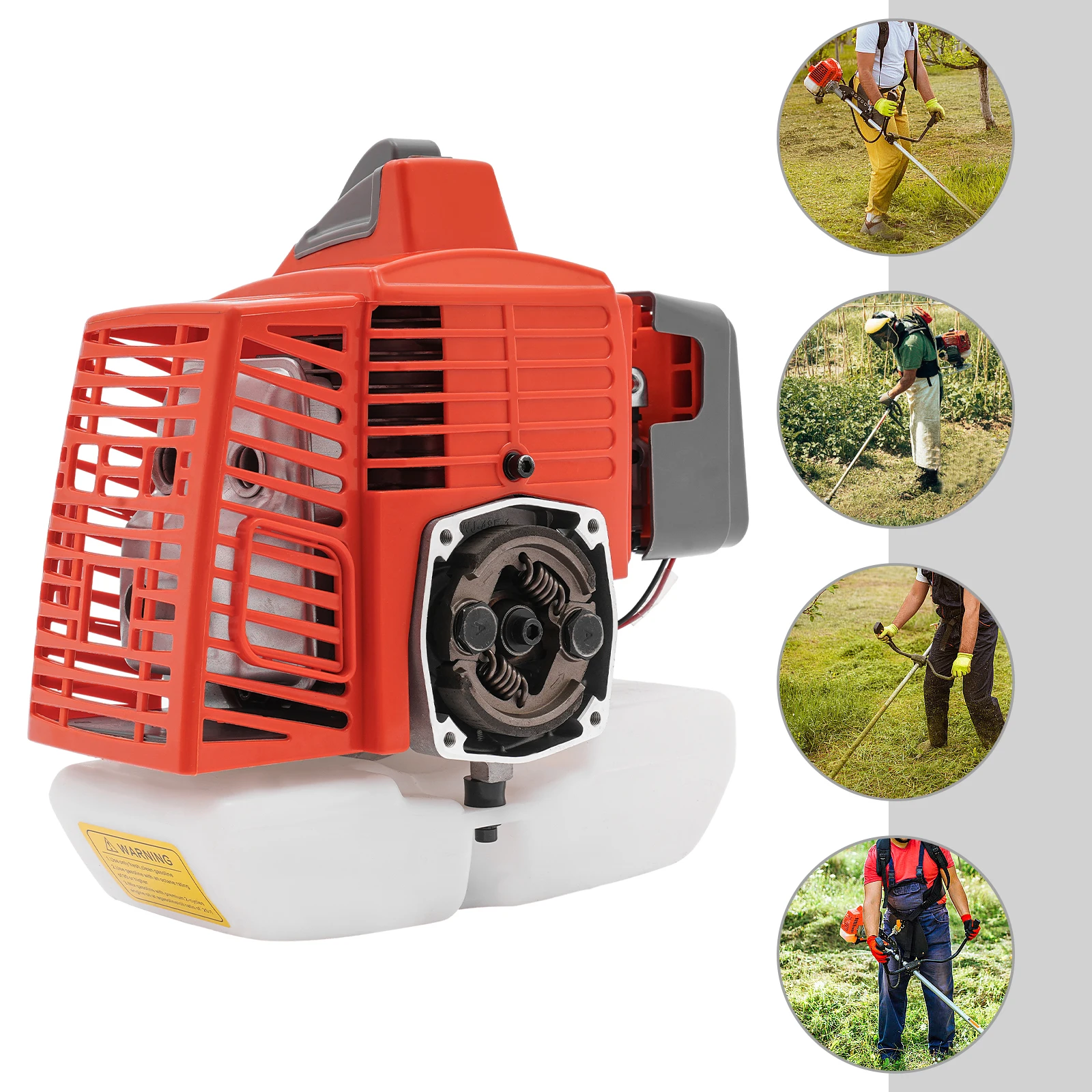 63.3CC 2 Stroke Gas Engine 2.2KW Single Cylinder Air-Cooled Gasoline Engine Pull Start Motor Engine With 0.34Gal Fuel Tank
63.3CC 2 Stroke Gas Engine 2.2KW Single Cylinder Air-Cooled Gasoline Engine Pull Start Motor Engine With 0.34Gal Fuel Tank