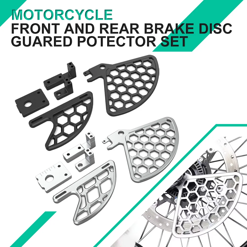 450MT Motorcycle Front And Rear Brake Disc Guared Potector Set Potection For CFMOTO CF MOTO 450 MT 2024 2025 2026 CNC Accessory
450MT Motorcycle Front And Rear Brake Disc Guared Potector Set Potection For CFMOTO CF MOTO 450 MT 2024 2025 2026 CNC Accessory