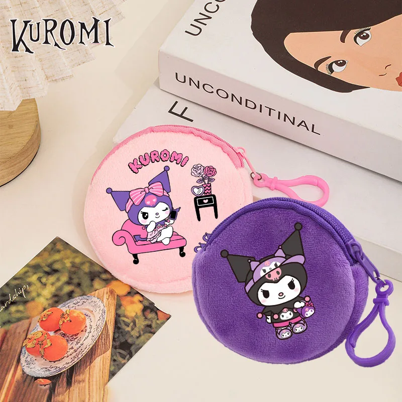 Kuromi Plush Coin Purse Cartoon Anime Figures Mini Wallet Sanrio Kawaii Backpack Pendant Fun Fashion Earphone Bag Storage Bags
Kuromi Plush Coin Purse Cartoon Anime Figures Mini Wallet Sanrio Kawaii Backpack Pendant Fun Fashion Earphone Bag Storage Bags