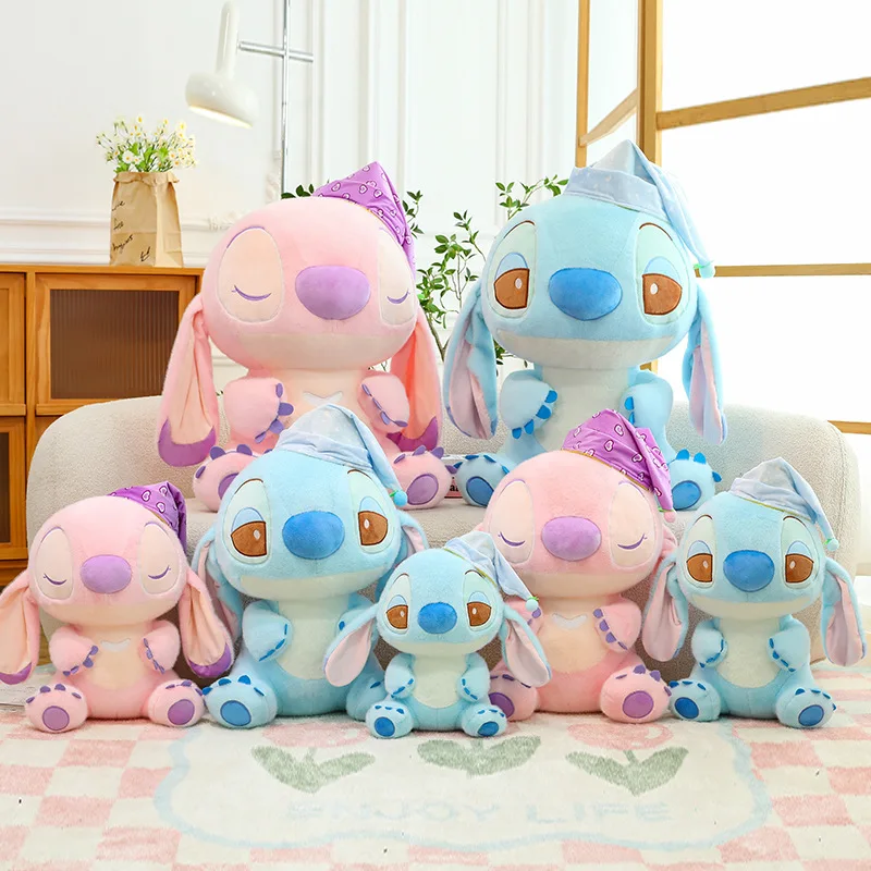 Disney Hot 40/60cm Kawaii Stitch Sleeping Cute Anime Plush Stuffed Doll Room Plushies Pillow Ornaments Children's Holiday Gifts
Disney Hot 40/60cm Kawaii Stitch Sleeping Cute Anime Plush Stuffed Doll Room Plushies Pillow Ornaments Children's Holiday Gifts