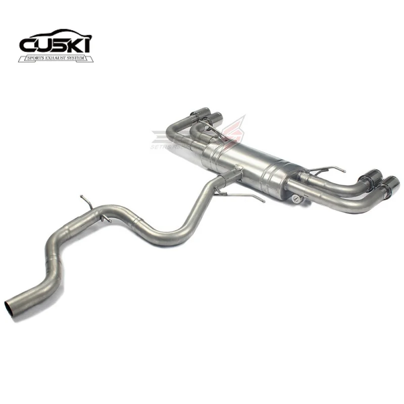 High Performance quality Catback Exhaust For Audi TT 8G 2.0T 2014-2016 exhaust System Stainless Steel Pipe
High Performance quality Catback Exhaust For Audi TT 8G 2.0T 2014-2016 exhaust System Stainless Steel Pipe