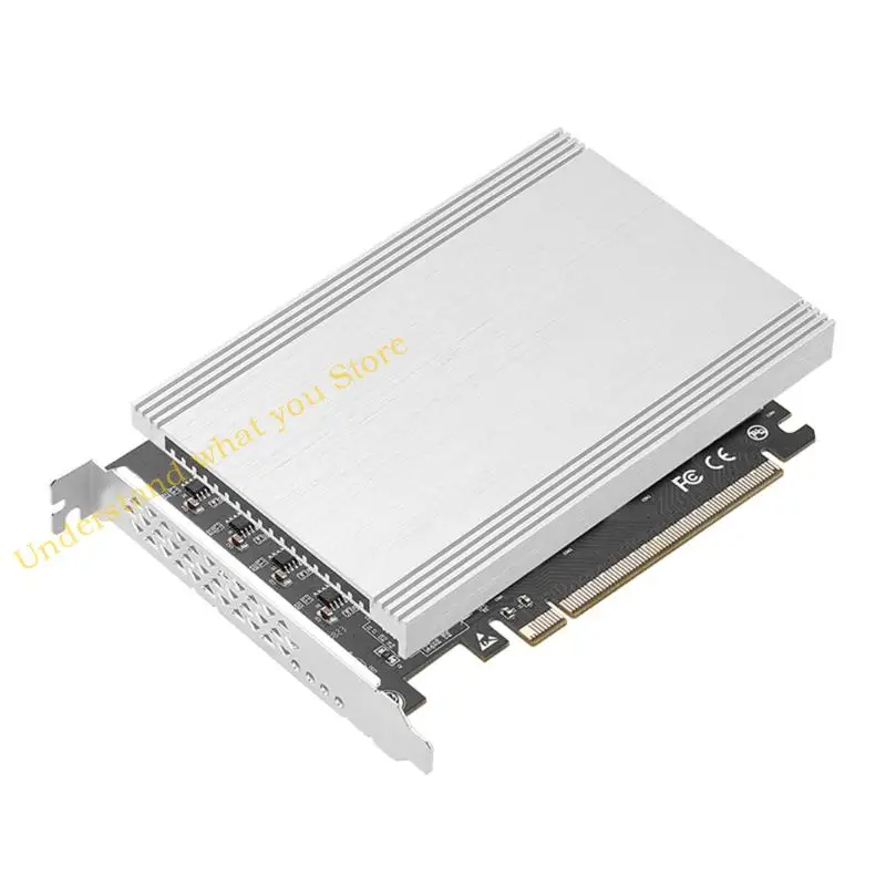 J60A High-Performance PCIe x16 to 4-port M.2 SSD RAIDs Card Riser PCIE4.0 to M.2 NVME SSD Expansion Card 256Gbps
J60A High-Performance PCIe x16 to 4-port M.2 SSD RAIDs Card Riser PCIE4.0 to M.2 NVME SSD Expansion Card 256Gbps