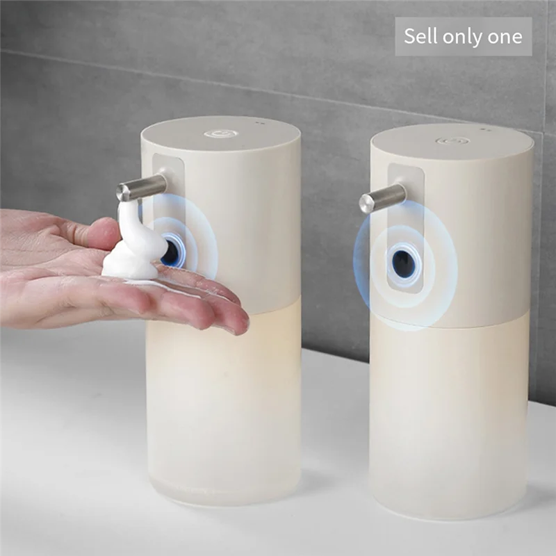 Automatic Foam Soap Dispenser Rechargeable Non-Contact Foam Soap Dispenser Suitable For Bathroom And Kitchen-AT64
Automatic Foam Soap Dispenser Rechargeable Non-Contact Foam Soap Dispenser Suitable For Bathroom And Kitchen-AT64