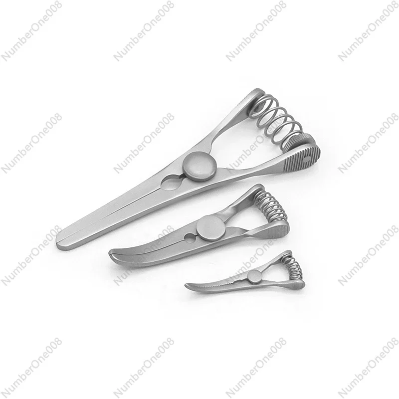 U-No Damage Hemostatic Clip Pug Tweezers Spring Type Adjustable Micro Hemostatic Clip Vascular Clip 
U-No Damage Hemostatic Clip Pug Tweezers Spring Type Adjustable Micro Hemostatic Clip Vascular Clip