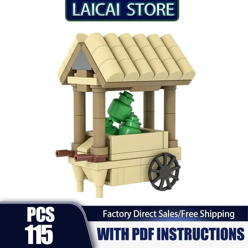 Moc Building Blocks Тележка для капусты Модель, технология, кирпичи, вид на улицу, сделай сам, сборка, праздничный набор игрушек, подарки
Moc Building Blocks Тележка для капусты Модель, технология, кирпичи, вид на улицу, сделай сам, сборка, праздничный набор игрушек, подарки