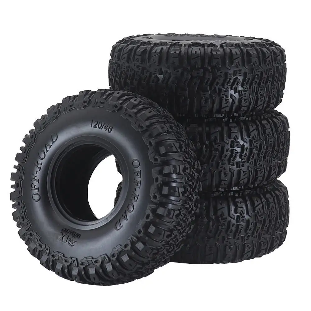 1.9 Inch 120mm Rubber Tires For 1/10 Rc Crawler Car Redcat Yikong Rc4wd D90 Rgt Axial Scx10 90046 Trax/as Trx4 Trx6 Rc Car
1.9 Inch 120mm Rubber Tires For 1/10 Rc Crawler Car Redcat Yikong Rc4wd D90 Rgt Axial Scx10 90046 Trax/as Trx4 Trx6 Rc Car
