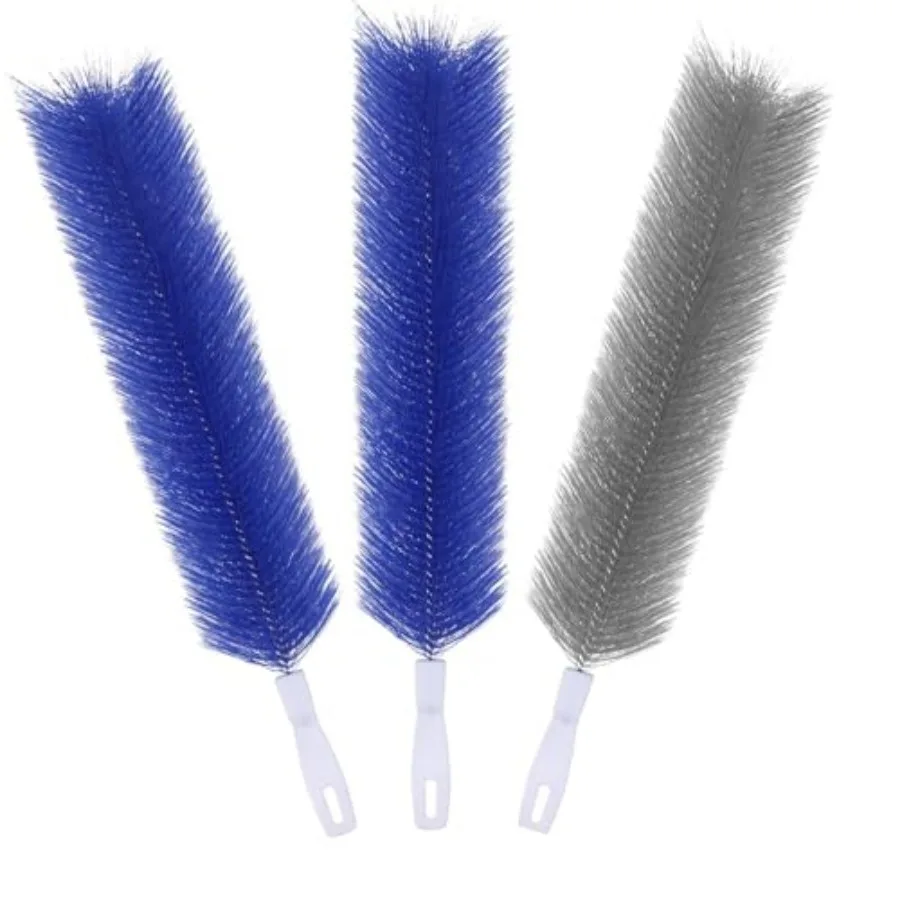3 Pcs Fan Cleaning Brush Bendable Cobweb Duster - Microfiber Head, Washable - Ideal for Ceiling Fan Blades, Air Vents, Curtains
3 Pcs Fan Cleaning Brush Bendable Cobweb Duster - Microfiber Head, Washable - Ideal for Ceiling Fan Blades, Air Vents, Curtains