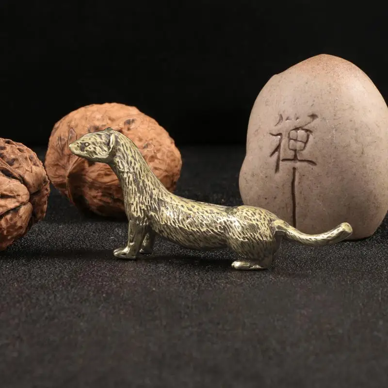 Otter Antique Bronze Statue Desk Decorations Solid Copper Figurines Ornaments Home Decor
Otter Antique Bronze Statue Desk Decorations Solid Copper Figurines Ornaments Home Decor