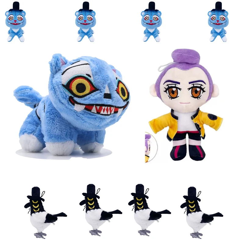 HOT Demon Hunters Tiger Plush Toy Demon Hunters for Kpop Zoey Mira Rumi Figure Toy Tiger Plushie Doll K Pop Merch Birthday Gift
HOT Demon Hunters Tiger Plush Toy Demon Hunters for Kpop Zoey Mira Rumi Figure Toy Tiger Plushie Doll K Pop Merch Birthday Gift