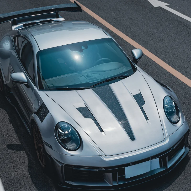 High Quality MIW Design Dry Carbon Front Engine Hood Cover Fit 992 Automobile Exterior Modification Par
High Quality MIW Design Dry Carbon Front Engine Hood Cover Fit 992 Automobile Exterior Modification Par
