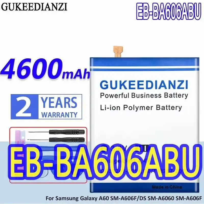 4600 мАч для Samsung Galaxy A60 SM-A606F DS SM-A6060 EB-BA606ABU долговечный аккумулятор для мобильного телефона надежное питание 
4600 мАч для Samsung Galaxy A60 SM-A606F DS SM-A6060 EB-BA606ABU долговечный аккумулятор для мобильного телефона надежное питание