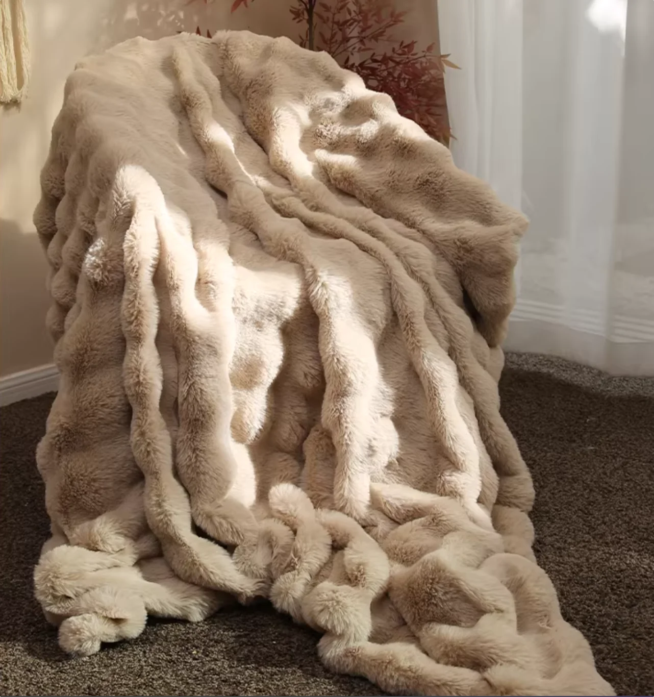 Light luxury Tuscan sofa blanket new rabbit plush winter home double-sided thick soft warm velvet bedroom blanket
Light luxury Tuscan sofa blanket new rabbit plush winter home double-sided thick soft warm velvet bedroom blanket