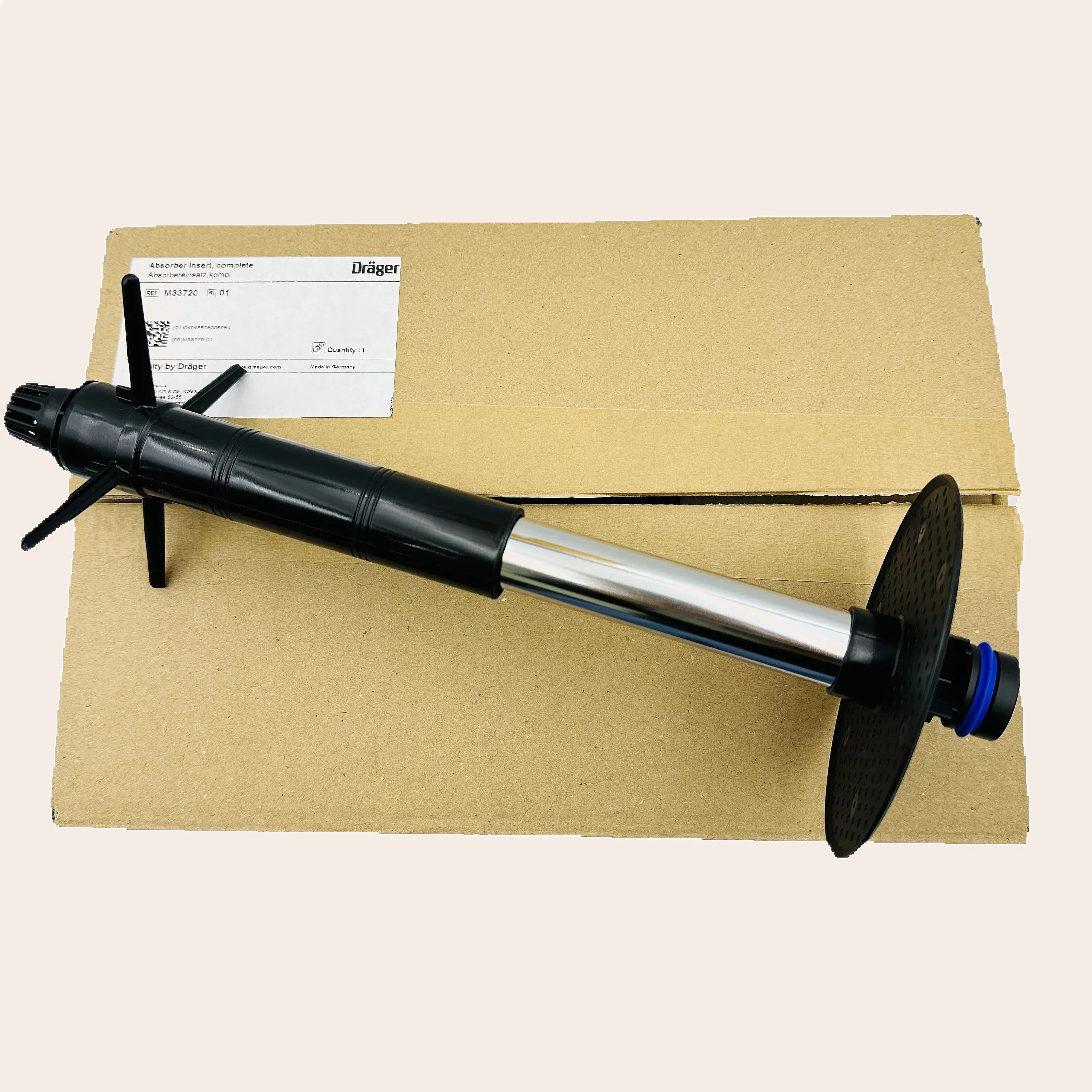 Draeger M33720 Insert-Type Absorber Full-Size CO2 Filter Canister for Anesthesia
Draeger M33720 Insert-Type Absorber Full-Size CO2 Filter Canister for Anesthesia