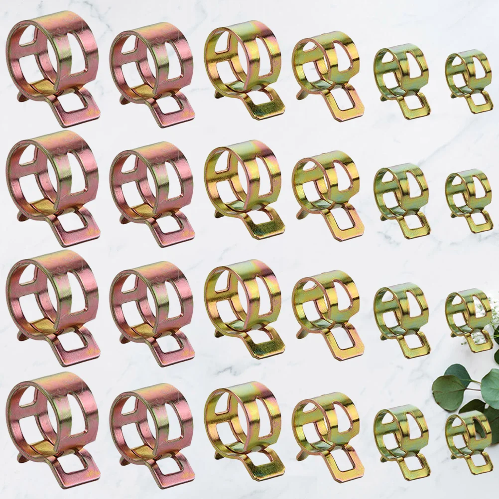 Spring Hose Clamps Clip Assortment Small Gear Fuel Line Gasoline Pipe Clips Color Zinc Plating
Spring Hose Clamps Clip Assortment Small Gear Fuel Line Gasoline Pipe Clips Color Zinc Plating