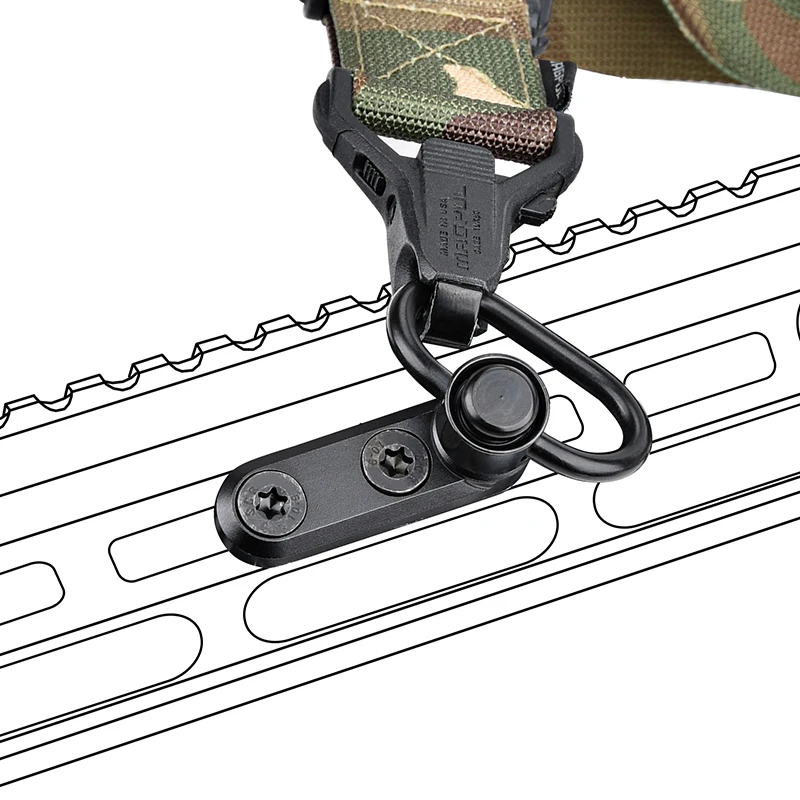 Tactical QD Buckle Aluminum alloy Gun Sling Installing Support Fit MLOK KEYMOD System Rail Airsoft Hunting Part
Tactical QD Buckle Aluminum alloy Gun Sling Installing Support Fit MLOK KEYMOD System Rail Airsoft Hunting Part
