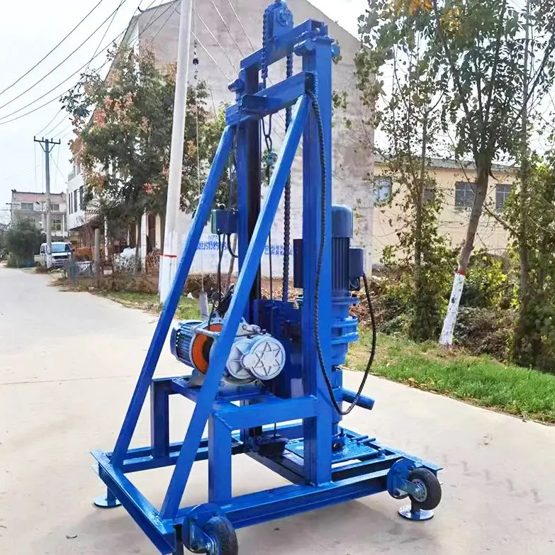Customized Portable 100m Electric Water Well Drilling Rig Hydraulic Mini Handheld Driller For Home Use
Customized Portable 100m Electric Water Well Drilling Rig Hydraulic Mini Handheld Driller For Home Use