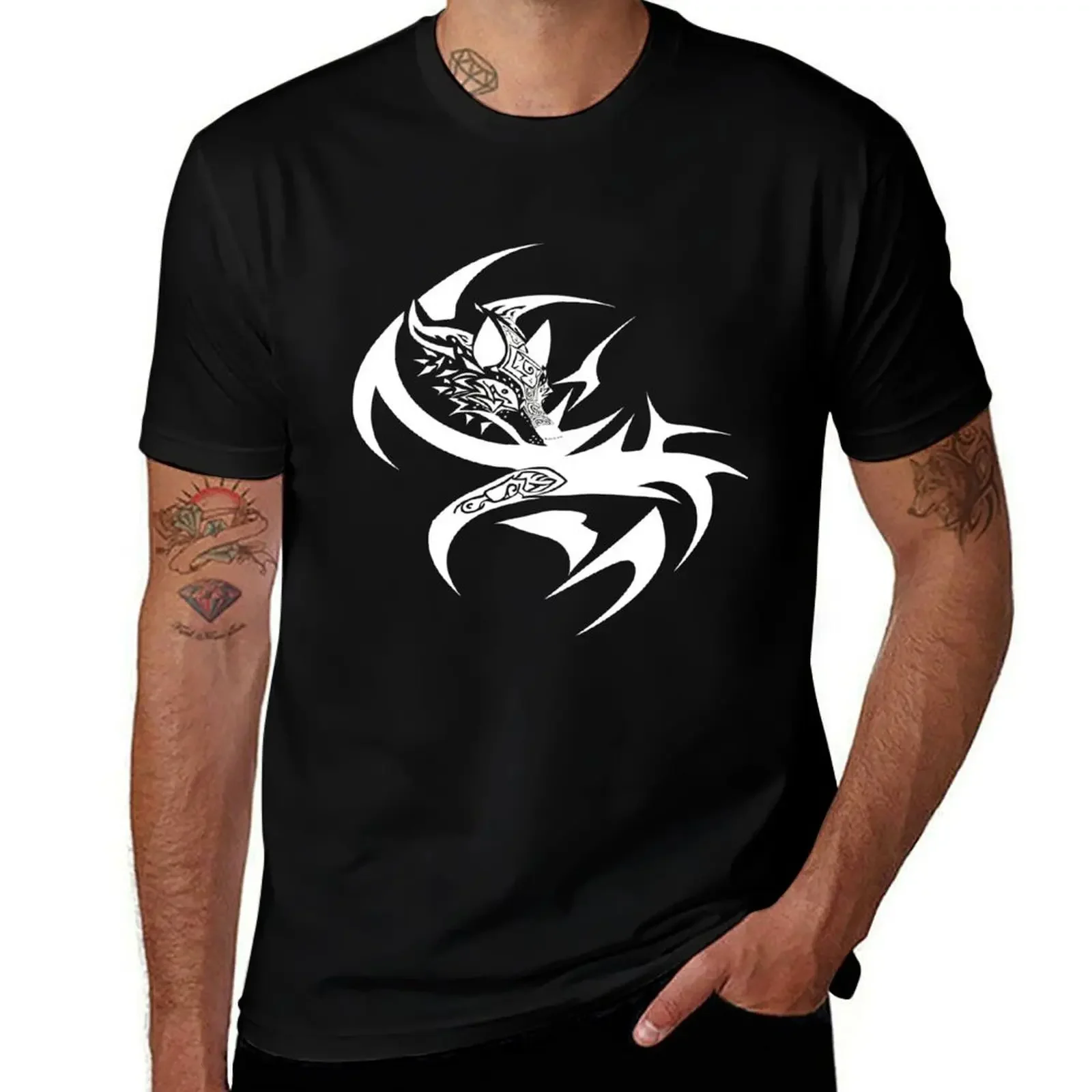 Tribal Wolf T-Shirt luxury clothing labubu fashion shirts summer shirt oversized graphic tee oversized t shirt men
Tribal Wolf T-Shirt luxury clothing labubu fashion shirts summer shirt oversized graphic tee oversized t shirt men