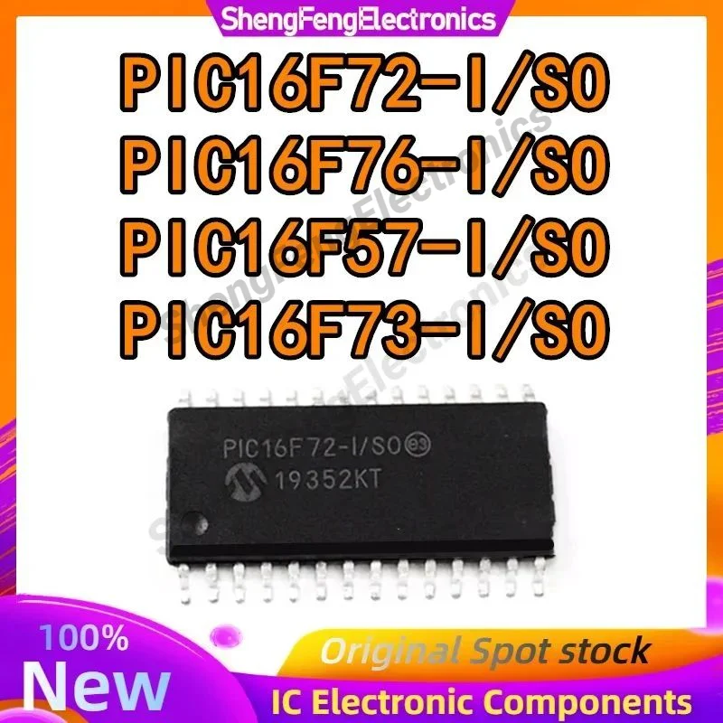 5 шт. PIC16F57-I/SO PIC16F72-I/SO PIC16F73-I/SO PIC16F76-I/SO PIC16F57 PIC16F72 PIC16F73 PIC16F76 PIC16F PIC16 PIC IC чип SOP-28
5 шт. PIC16F57-I/SO PIC16F72-I/SO PIC16F73-I/SO PIC16F76-I/SO PIC16F57 PIC16F72 PIC16F73 PIC16F76 PIC16F PIC16 PIC IC чип SOP-28