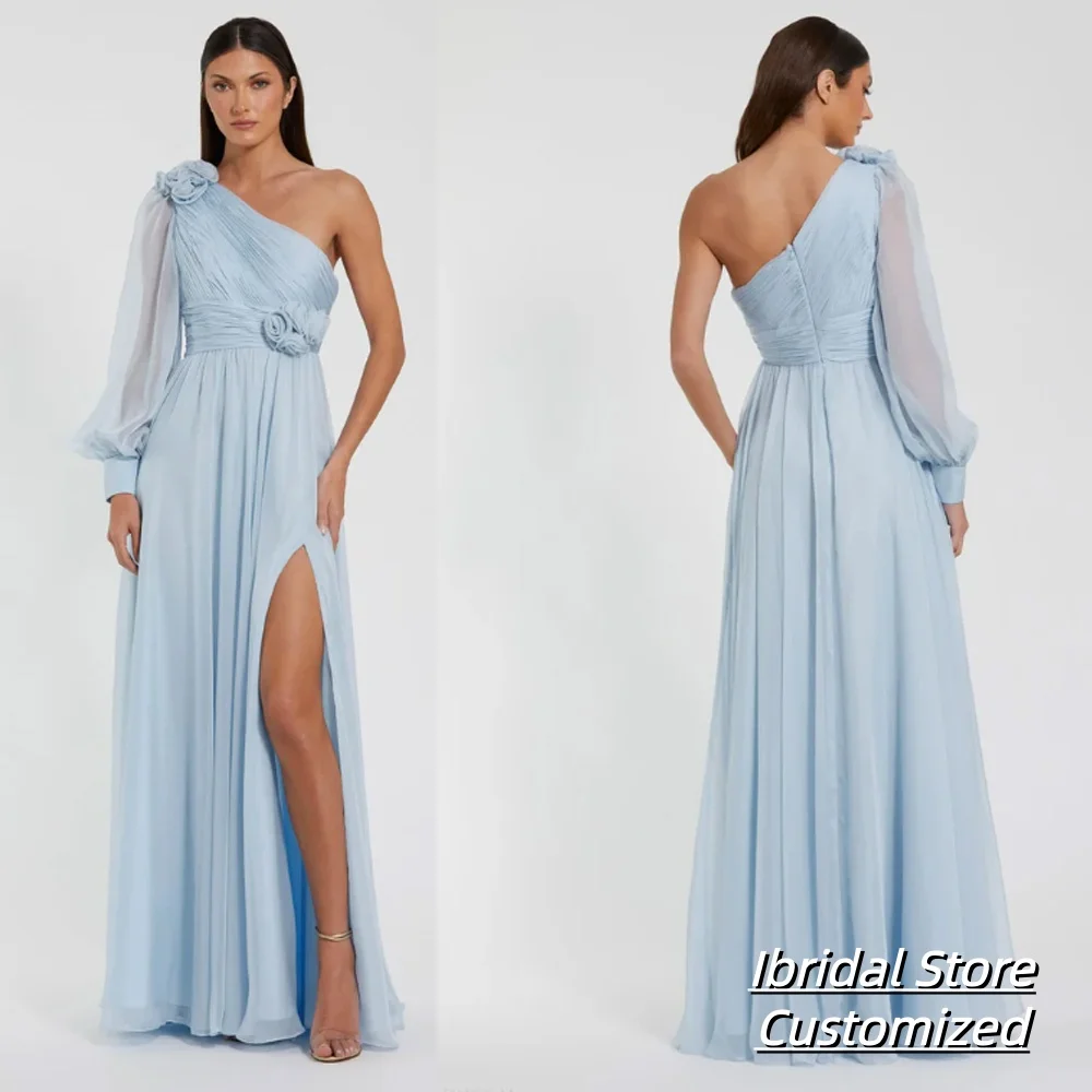 Elegant Evening Dresses Vintage Prom Dress Charming Robes For Formal Party One Shoulder Classic Vestidos De Gala Customized
Elegant Evening Dresses Vintage Prom Dress Charming Robes For Formal Party One Shoulder Classic Vestidos De Gala Customized