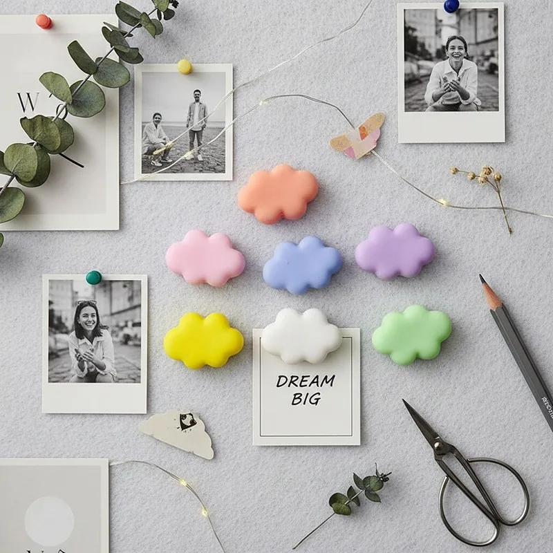 Cute Cloud Resin Thumb Tacks Colorful Flat Push Pins for Cork Board Felt Board Decorative Photo Wall Pins for Bulletin Board
Cute Cloud Resin Thumb Tacks Colorful Flat Push Pins for Cork Board Felt Board Decorative Photo Wall Pins for Bulletin Board