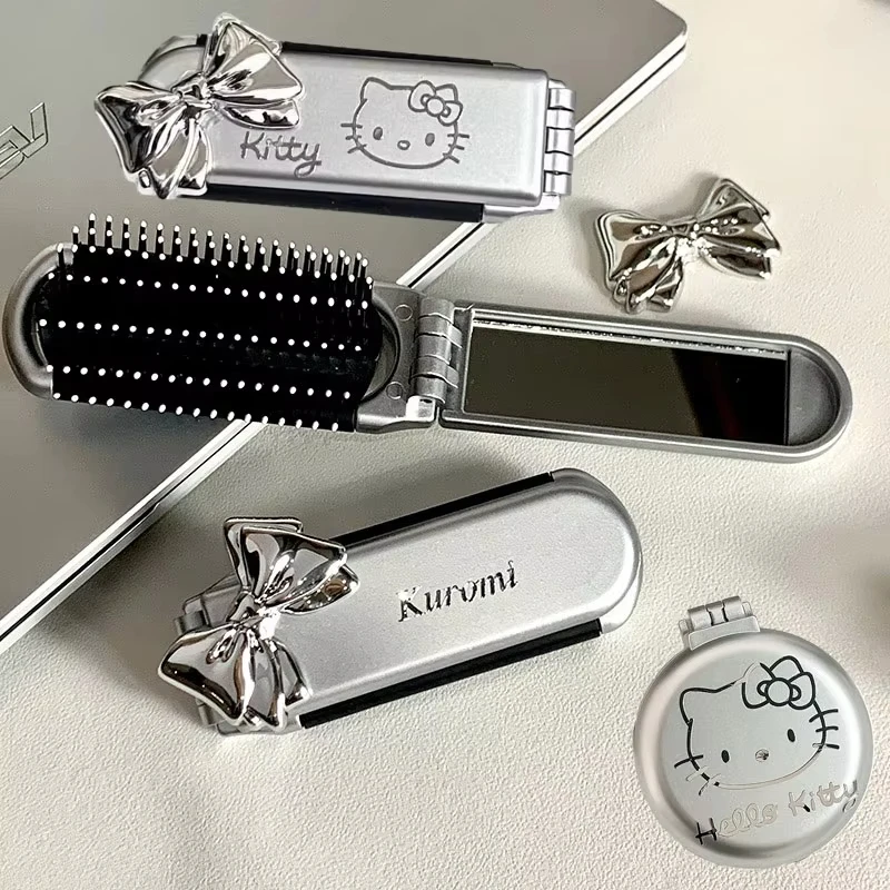 1Pcs Hello Kitty Sanrio Folding Hair Comb Hair Styling With Mirror My Melody Cinnamoroll Anime Portable Travel Small Comb Tools
1Pcs Hello Kitty Sanrio Folding Hair Comb Hair Styling With Mirror My Melody Cinnamoroll Anime Portable Travel Small Comb Tools