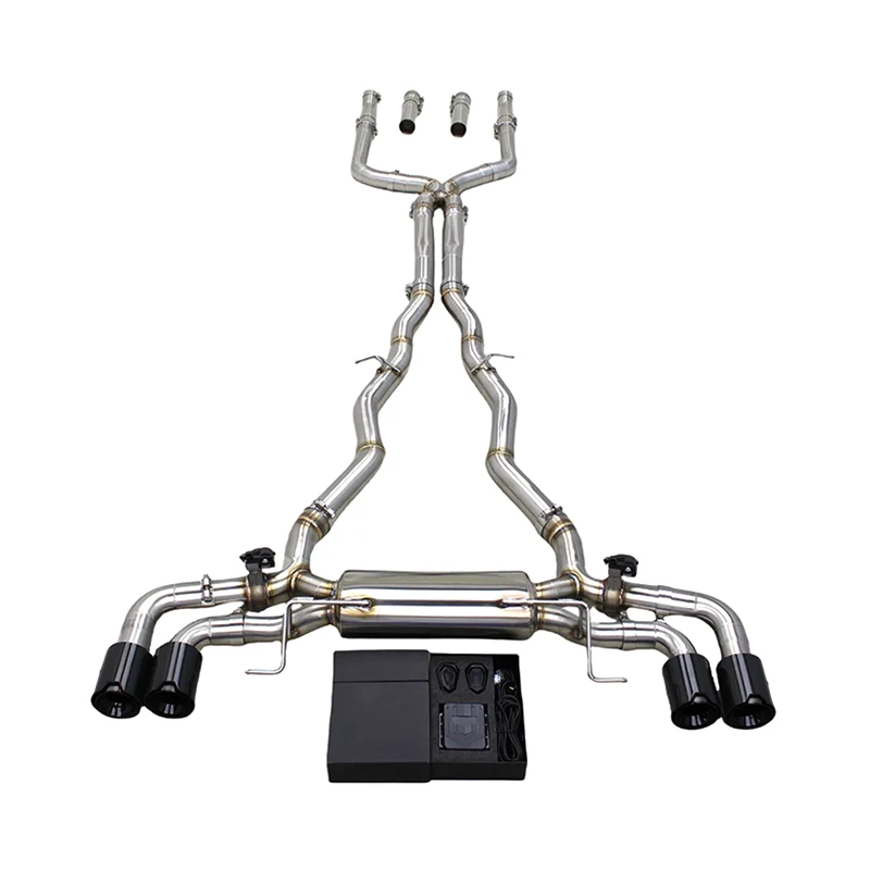 Upgraded versionFactory Valvetronic Exhaust catback for M850/M850i G16 4.4TT 2020-2024 Stainless Steel Exhaust pipe Muffler
Upgraded versionFactory Valvetronic Exhaust catback for M850/M850i G16 4.4TT 2020-2024 Stainless Steel Exhaust pipe Muffler