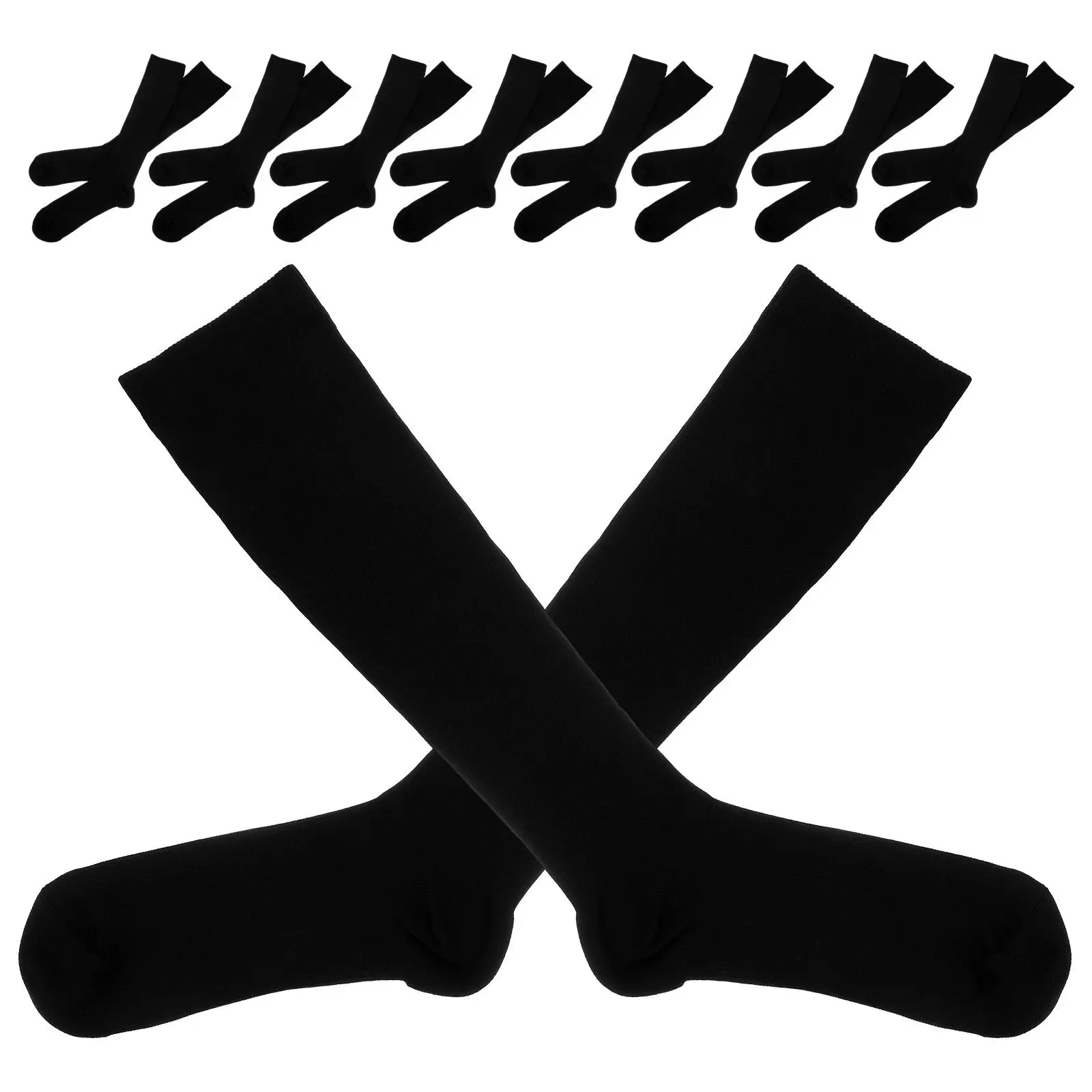 10Pairs Compression Socks Sports Stockings Calf Protection Breathable Elastic Sweat Absorbing Outdoor Running Hiking Long Tube
10Pairs Compression Socks Sports Stockings Calf Protection Breathable Elastic Sweat Absorbing Outdoor Running Hiking Long Tube