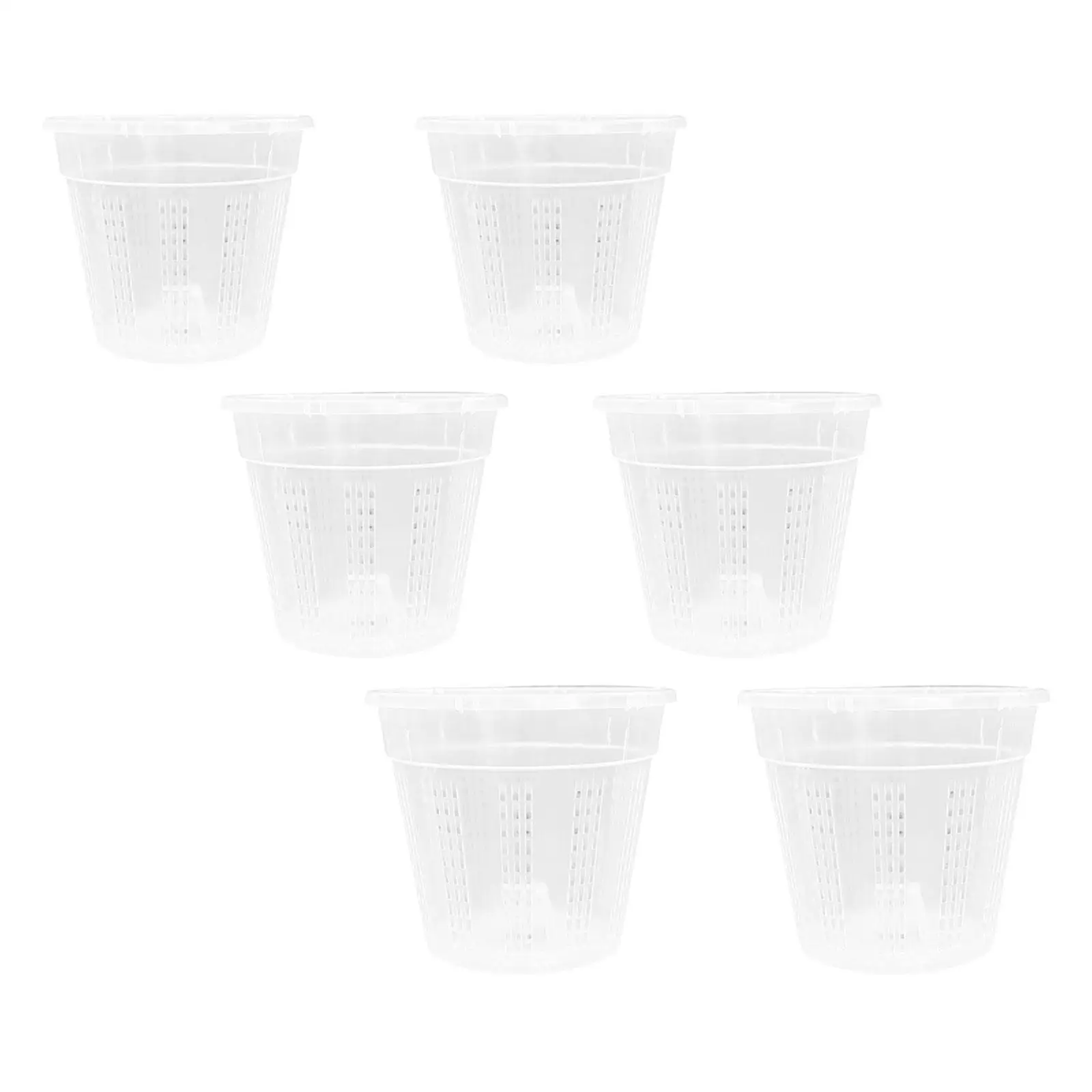6x Orchid Pots with Drainage Holes Orchid Planters for Repotting Versatile Transparent Nursery Pots Plant Pot for Vegetables
6x Orchid Pots with Drainage Holes Orchid Planters for Repotting Versatile Transparent Nursery Pots Plant Pot for Vegetables