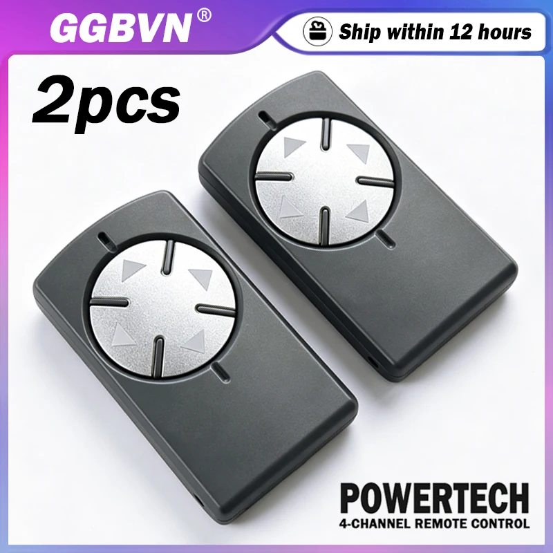 For Powertech PR1 PR2 PR4 Electric Gate Remote Control Work With Powertech 433.92MHz Rolling Code Garage / Gate Remote Control
For Powertech PR1 PR2 PR4 Electric Gate Remote Control Work With Powertech 433.92MHz Rolling Code Garage / Gate Remote Control
