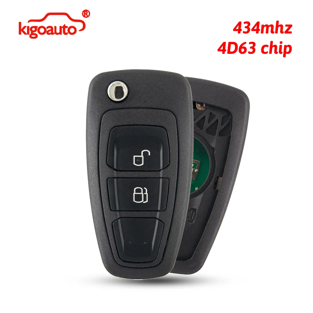 kigoauto PN 1919604 5WK50165 Flip key 2 button 434mhz FSK with 4D63 chip for Ford Ranger 2011 2012 2013 2014 2015
kigoauto PN 1919604 5WK50165 Flip key 2 button 434mhz FSK with 4D63 chip for Ford Ranger 2011 2012 2013 2014 2015