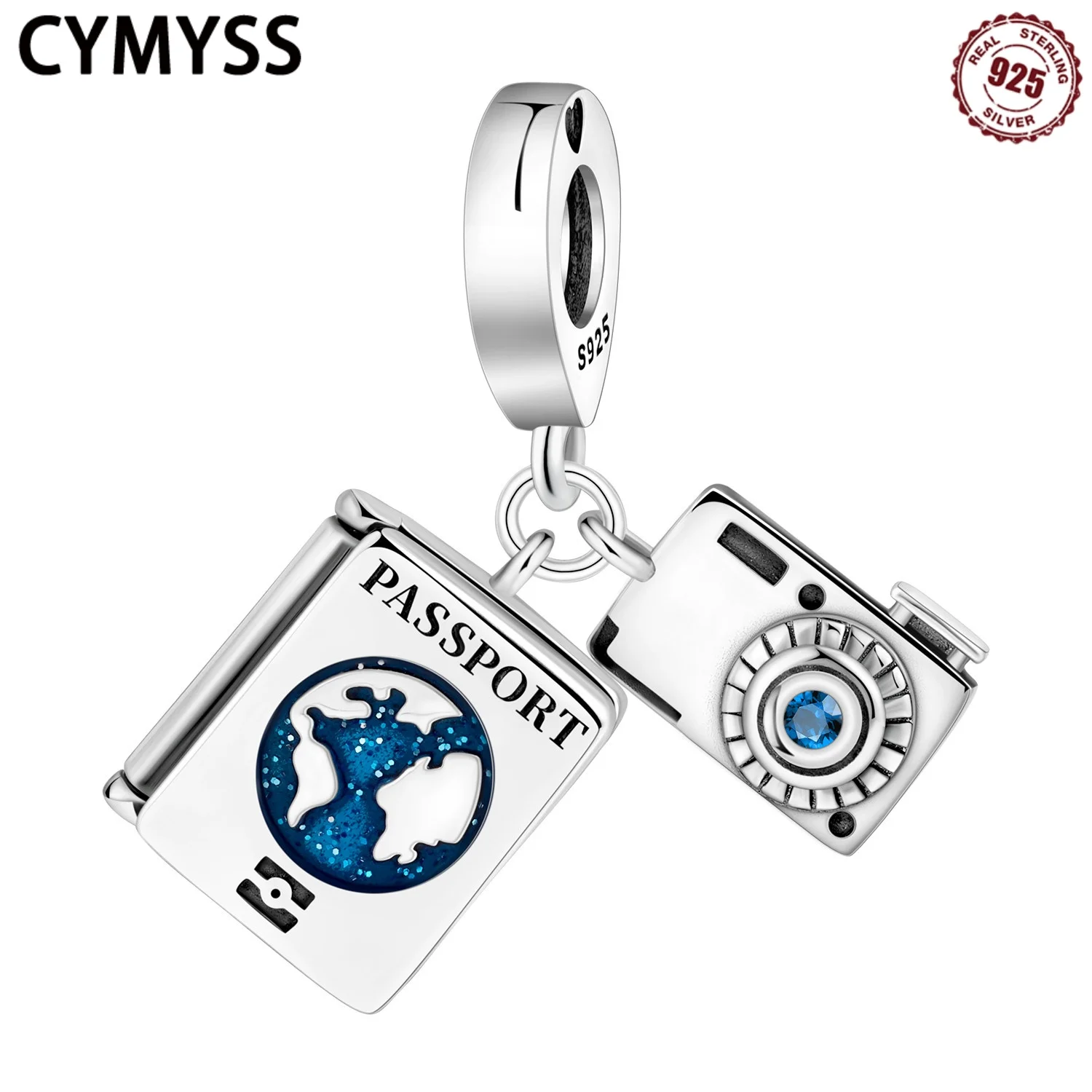 CYMYSS 2025 New 925 Sterling Silver Passport Camera Travel Pendant Boutique Birthday Party Gift Jewellery Zircon Women's Pendant
CYMYSS 2025 New 925 Sterling Silver Passport Camera Travel Pendant Boutique Birthday Party Gift Jewellery Zircon Women's Pendant